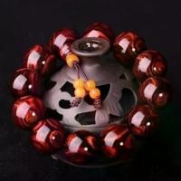 ราคา สร้อยข้อมือสำหรับสวมใส่ทุกวัน การเล่น คอลเลกชันและของขวัญ ทุกเพศ วัสดุเก่า Pear น้ำมันดำ ต้านฝาและเมล็ดใบหน้าผี ลูกปัด 2.0 มม. ลูกประคำ 108 เม็ด สร้อยข้อมือหรือเครื่องประดับไม้ W (1732401745525703967)