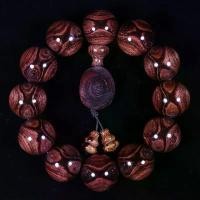 ราคา สร้อยข้อมือ Huanghuali ทุกเพศ, วัสดุเก่า Pear น้ำมันดำ, ต้านฝาและเมล็ดใบหน้าผี, ลูกปัด 2.0 มม., ลูกประคำ 108 เม็ด, สร้อยข้อมือ/เครื่องประดับไม้ Wenwan, เนื้อที่อุดมไปด้วย, เหมาะส (1732636472591287571)