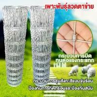 ราคา รั้วตาข่ายถักปม รั้วแรงดึง รั้วถักปม ลวดตาข่ายถักปม ลวด2mm ตาข่ายเหล็กล้อมรั้ว รั้วล้อมไร่สวน ลวดล้อมคอกสัตว์ วัว แพะ (1731383902979787694)