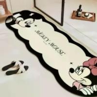 ราคา พรมปูพื้นขนาดใหญ่ ดีไซน์การ์ตูน 60*160CM เหมาะสำหรับทางเข้าและโถงทางเดิน พรมปูพื้นสำหรับเด็ก พรมปูพื้นผ้ากำมะหยี่คริสตัล พรมเช็ดเท้า ตะพาบ ม่านลาย ยักษ์ ผ้าม่าน สีเทา เข้ม ไฟฟ้า (1732444934217500187)