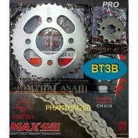 ราคา โซ่สเตอร์ PHANTOM-200 หน้า14T-15T หลัง40T-42T โซ่ดำข้อหนาJOMTHAI 428 คําแนะนําการขายที่ร้อนแรงในเดือนนี้ จาน tk 220 แท้ เบรค จีออ โน่ มือเบรค pcx 160 abs ซี่ ลวด เบรก เ (1732276906112485357)