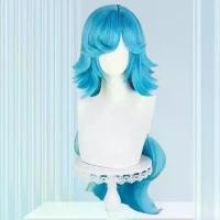 ราคา Doria COS, เกียรติยศของกษัตริย์, นางเงือกน้อย Aqua สีฟ้า, ผมหยิกยาว, หนังศีรษะสมจริง, ในสต็อก ลูกแก้ว ซาติน พลุ ดอกไม้ ไฟ พานไหว้ ครู ลวด กํา มะ หยี่ (1732060043606197518)