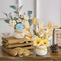 ราคา กระถางดอกทานตะวันประดิษฐ์, เครื่องประดับจัดดอกไม้ปลอม ดอกไม้ประดิษฐ์ ห้องน้ำ ใบไม้/ดอกไม้ประดิษฐ์ ดอกไม้ พืช และผลไม้สำหรับตกแต่ง ช่อ ลวด กํา มะ หยี่ (1731637445340202816)