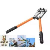 ราคา ALTA Industries- คีมย้ำสายไฟ หกเหลี่ยม คีมย้ำหางปลา 50mm，50 มม. ^ 2 Crimp Tube Terminal Crimper เครื่องมือแบตเตอรี่สาย Lugs คีม Hex Crimping เครื่องมือเคเบิ้ล Terminal คีมเครื่องมือ (17298242812581991