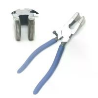 ราคา คีม 6 นิ้ว และคีมจมูกแบน 8 นิ้ว พร้อมสกรูปรับระดับได้ เหมาะสำหรับการตัดแต่งกระจก (1732193747357173382)