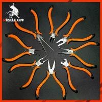 ราคา Muscle Cow คีม คีมมินิ คีมอเนกประสงค์ 4.5" ปากตัด ปากนกแก้ว ปากจิ้งจก ปากแหลม ปากงอ ปากกลม ปากยาว【4.5"】 (1732451814288885161)