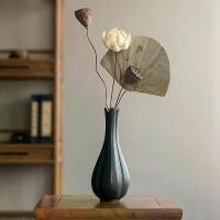 ราคา แจกัน Narcissus สไตล์จีนใหม่ เซน ดอกไม้แห้ง แจกันเซรามิก ตกแต่ง เหมาะสำหรับห้องนั่งเล่น โต๊ะอาหาร และเครื่องประดับโบราณ ตกแต่ง (1730437155881716313)