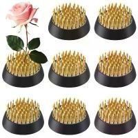 ราคา ดอกไม้ กบ ทองเหลืองกลม ที่ใส่ดอกไม้ สไตล์ญี่ปุ่น อิกิอานา แจกัน กบดอกไม้ นักจัดดอกไม้ 8 ชิ้น ขนาด 1.34 นิ้ว (1731183828978534637)