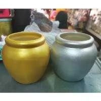 ราคา โอ่งเงินโอ่งทอง มี 3 ขนาด ราคาต่อคู่ สินค้าพร้อมส่ง เซรามิก แจกัน (1730014286603782793)