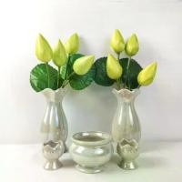 ราคา ดอกบัวถวายพระ ( ชุด 3ดอก ) ดอกบัวปลอมไหว้พระ ดอกบัวปลอม ดอกไม้ประดิษฐ์ ดอก+ใบ แจกัน ดอกไม้ไหว้พระ (1730961481363196453)