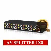 ราคา คลังสินค้า AV RCA video splitter 1x8 (1732595897757042286)