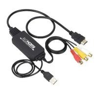 ราคา ตัวแปลง RCA เป็น HDMI, สาย RCA เป็น HDMI, AV 3RCA CVBS Composite Audio Video, อะแดปเตอร์ RCA เป็น HDMI, รองรับการจัดส่ง 24 ชั่วโมง, ส่งฟรี, [COD] (1732181719847896807)