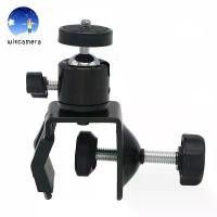 ราคา Video Studio C/U Clamp Clip Holder Mount With Ball Head For Camera CellPhone Flash Gopro Hero etc (1732457206429680692)