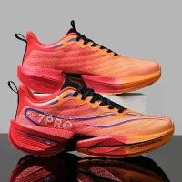 ราคา เหมาะสำหรับกิจกรรมกลางแจ้ง พื้นนุ่ม วัสดุตาข่าย รองเท้ากีฬา กันลื่น สไตล์ลำลอง เหมาะสำหรับคู่รัก รองเท้าเทนนิส ส ต ั ๊ ด wingz ortuseight vanquish รองเท้าฟุตซอล เบรคเกอร์ (1732457968556475676)