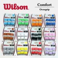 ราคา [พร้อมส่ง] Wilson Pro Overgrip สำหรับ Tennis/Padel/Badminton (1732247257803556150)