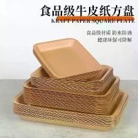 ราคา จานกระดาษแบบใช้แล้วทิ้ง, จาน BBQ, กระดาษคราฟท์, ถาดสี่เหลี่ยม, เหมาะสำหรับไก่ทอดสด, มันฝรั่งทอดและของว่าง, หนา, เหมาะสำหรับการตั้งแคมป์, ปี 2025 (1731669788460680499)
