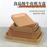 ราคา จานกระดาษแบบใช้แล้วทิ้ง, จาน BBQ, กระดาษคราฟท์, ถาดสี่เหลี่ยม, เหมาะสำหรับไก่ทอดสด, มันฝรั่งทอดและของว่าง, หนา, เหมาะสำหรับการตั้งแคมป์, ปี 2025 (1731669794094417203)