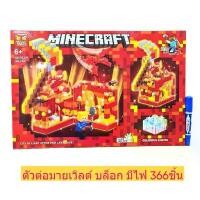 ราคา ตัวต่อ มายเวิลด์ No.GT119 บล็อกมีไฟ รุ่นกล่องแดง 366ชิ้น ซีโอดี (1732641818549716417)