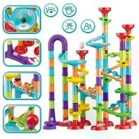 ราคา COD ตัวต่อรางลูกแก้ว รางลูกแก้ว ลูกแก้ว Marble Run ตัวต่อ105 ชิ้น ตัวต่อ ตัวต่อรางท่อแสนสนุกTikTok (1732194288374154419)