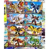 ราคา Mega Toys เลโก้ 99263 ตัวต่อ รวมนินจา 8 แบบ ของเล่นเสริมพัมนาการ (1731472256110462718)