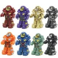 ราคา มินิฟิกเกอร์ Iron Man, ตัวต่อ Hulkbuster, การประกอบ Avengers, เข้ากันได้กับเลโก้, สำหรับเด็กผู้ชาย (1731366905998509205)