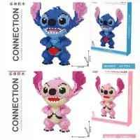 ราคา Walai Toy เลโก้ บล็อก ตัวต่อ Stitch สติช Magic Blocks หัวใจ 66019 66020 สินค้ามาใหม่ประจำเดือนนี้ ต่อ แม่เหล็ก ตัวการ์ตูน ตัวต่อเลโก้ ขนาดใหญ่ (1732419229213361528)