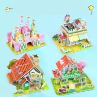 ราคา โมเดลกระดาษ 3D โมเดลบ้าน ตัวต่อ จิ๊กซอว์ 3 มิติ โมเดลกระดาษโฟม ของเล่นเด็ก ของเล่นเสริมพัฒนาการ WD060 (1729433848781310297)