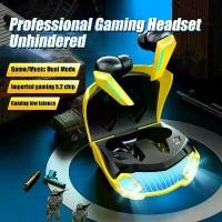 ราคา หูฟังไร้สาย, TWS, พร้อมไฟ LED, หูฟังเกมมิ่ง, พร้อมไมโครโฟน, หูฟังบลูทูธ, ลดเสียงรบกวน, ชุดหูฟังสเตอริโอไร้สายบลูทูธ (1731504997542364773)