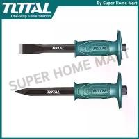 ราคา cnxi89009SHOP ใช้งานได้ Total เหล็กสกัดปากแบน + เหล็กสกัดปากแหลม ด้ามหุ้มยาง ขนาด 10 นิ้ว / 12 นิ้ว ( Cold Chisel ) (1731953417747138167)