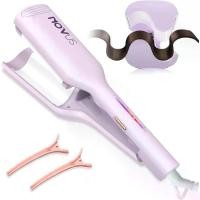 ราคา เครื่องม้วนผม NOVUS รุ่น Waver - แกนม้วนผม Rovy Waves ป้องกันน้ำร้อนลวก ขนาด 1.25 นิ้ว พร้อมแกนม้วนผมแบบไอออนิก 2 แกน ผลิตจากเซรามิก เหมาะกับทุกสภาพผม พร้อมระบบป้องกันการปิดเครื่องอัตโนมัติ (173190197