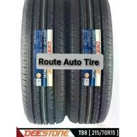 ราคา DEESTONE ยางรถยนต์ T88 215/70R15 รุ่น T88 ขอบ15 ***ราคา 2 เส้น*** สายพันธุ์แกร่ง ทนทาน บรรทุกน้ำหนักมาก เสถียรภาพการควบคุมดี Route Auto Tire (1731874713402640203)
