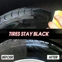 ราคา COD น้ำยาทายางดำ 1 ลิตร สูตรออยล์ กันน้ำ100% เคลือบยางดำ น้ำยาทาล้อดำ ทายาง ทาล้อ เคลือบยาง tire (1732316649528133266)