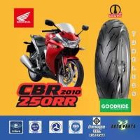 ราคา [ใหม่ปี25 แท้ มือ1] ยางบิ๊กไบค์ ฮอนด้า ซีบีอาร์ HONDA CBR250RR ยางเรเดียล Goodride ขอบ17 Motorcycle ยางมอไซค์ราคาถูก pางเรเดียล ยางไม่ใช้ยางใน ยางไม่มียางใน ยางตัน ยางรถจักรยานยน (1731630843374699556)