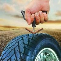 ราคา ชุดปะยางรถยนต์ ชุดปะยางฉุกเฉิน ขนาดพกพา Tire Repair Tool Set ชุดปะยาง ชุดปะยางรถยนต์ ชุดปะยางจักรยานยนต์ (1729601038693796128)