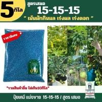 ราคา (5กิโล) ปุ๋ยเคมีสูตรเสมอ (15-15-15) ปุ๋ยเคมี เร่งดอก ใบ ผล ปุ๋ย พืช (1730688689685104656)