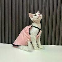 ราคา สายเอี๊ยมผ้าฝ้ายไร้แมว ดีเวน ระบายอากาศ ใส่สบาย สีเข้าชุดกัน เสื้อผ้าแมวสฟิงซ์ น่ารัก ทันสมัย เสื้อ หมาราคา ส่ง ชุด นอนแมว กัน ขนร่วง เสื้อ วิน แมว เสื้อ หมา โพก หัว เส (1732282738592876182)