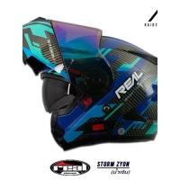 ราคา หมวกกันน็อค REAL Helmet STORM Zyon น้ำเงิน (1730139670319368262)