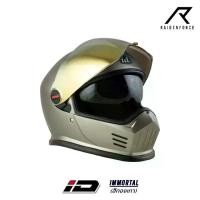 ราคา หมวกกันน็อค ID Helmet Immortal สีทองเทา (1730348079420049478)