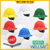 ราคา MSA หมวกเซฟตี้ V-GARD Full Brim หมวกนิรภัย Class E กันไฟฟ้า Safety Helmet USA import (1729793289722301055)