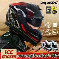 ราคา New 2025 AXK หมวกกันน็อคผญ หมวกกันน็อค กันหมอก HD เลนส์คู่ หมวกกันน๊อคเต็มใบ index Motorcycle helmet (1731689557397571989)