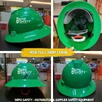 ราคา LOKAL HIJAU MSA PROJECT SAFETY HELMET FULL BRIM FASTRACK สีเขียวท้องถิ่น - หมวกกันน็อคนิรภัย MSA FULL BRIM V-GARD (1732631530167436552)