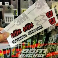 ราคา [เก็บเงินปลายทาง] สติกเกอร์หมวกกันน็อค Shark / Sticker Shark helmet (1731419953477289476)