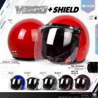 ราคา หมวกกันน็อคนิรภัยเต็มใบ V-TECH Helmet รุ่น V-200 มาพร้อมแผ่นบังลมนิรภัย PC เกรดคุณภาพ คําแนะนําผลิตภัณฑ์ใหม่ของเดือนนี้ อะไหล่แต่ง pcx 160 เเต่ง มอไซค์ (1732247282656904660)