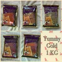 ราคา Yummy Gold ขนมสุนัข ขนมหมา ยัมมี่โกลด์ นน 1KG [ ไก่ ชีส เนื้อ ตับ รวมรส] (1732298841615598896)