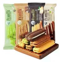 ราคา Franzzi Cookie ฟรานซี่ คุกกี้ บิสกิต สอดไส้ครีม ช็อกโกแลต ชีส มัทฉะ สตอเบอรี่ บราวนี่ (มีเครื่องหมายฮาลาล) (1732107409915021262)