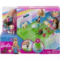 ราคา Barbie Dreamhouse Adventures Chelsea Doll with Soccer Playset and Accessories เชลซี เตะฟุตบอล ของแท้ (1729961075553568996)