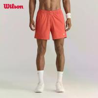 ราคา Wilson Men TENNIS VOLLEY SHORT 6" Unlined กางเกงขาสั้นผู้ชาย WM00008531RDO Official Store (1732150454449702312)