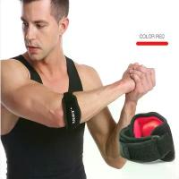 ราคา ปลอกรัดพยุงศอก สายรัดพยุงข้อศอก Tennis Elbow Support Strap รุ่น 477 red(pc) สินค้าขายดี COD บล็อกบัสเตอร์ (1732500755421300429)