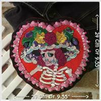 ราคา ผีผู้หญิง หัวใจ ตัวรีดติดเสื้อ อาร์มรีด อาร์มปัก ตกแต่งเสื้อผ้า หมวก กระเป๋า แจ๊คเก็ตยีนส์ Embroidered Iron on Patch ... (1732674606235026861)