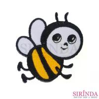 ราคา ตัวรีดการ์ตูนผึ้งหน้ายิ้ม ตัวรีดติดเสื้อ อาร์มปักตกแต่ง DIY EMBROIDERY PATCH (00080390) (1729974586970703895)